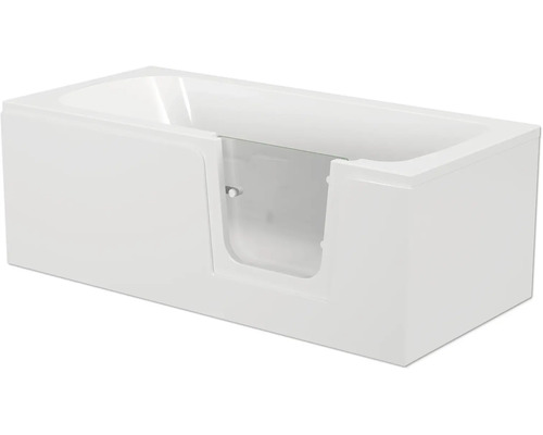 Begehbare Badewanne mit Tür