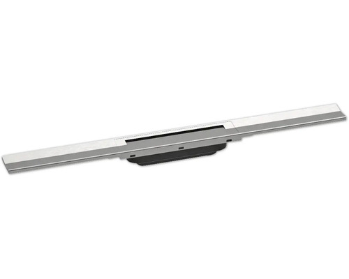 Fertigset Duschrinne hansgrohe RainDrain Flex 700 mm kürzbar edelstahl gebürstet 56043800 ohne Grundkörper