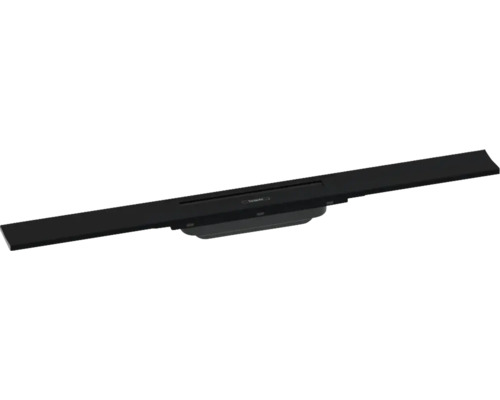 Fertigset Duschrinne hansgrohe RainDrain Flex 700 mm kürzbar schwarz matt 56043670 ohne Grundkörper