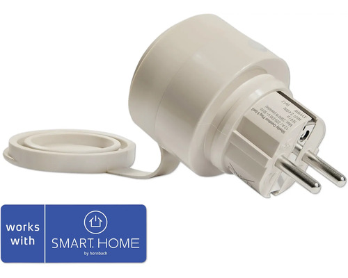 Shelly Outdoor Plug S Gen. 3 Zwischenstecker IP44 - Kompatibel mit SMART HOME by hornbach