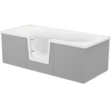 Badewanne mit Tür für barrierefreies Baden
