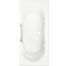Aufnahme einer Badewanne von oben.