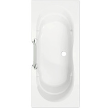 Aufnahme einer Badewanne von oben.