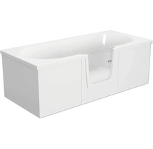 Barrierefreie Badewanne mit Tür für einfachen Zugang