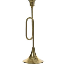 Chandelier doré au design insolite