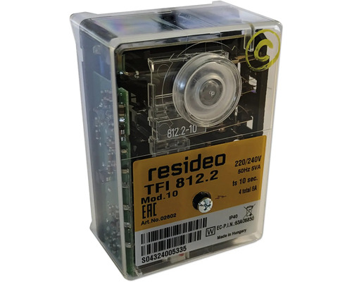 Relais de brûleur au gaz TFI 812.2 MOD.10 pour brûleur au gaz atmosphérique 208001 Resideo TFI 812.2 Mod.10 Automatisme de brûleur