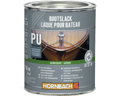 HORNBACH Bootslack seidenglänzend 750 ml Bootslack Dose 750 ml