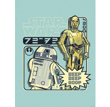 Illustration Star Wars avec R2-D2 et C-3PO