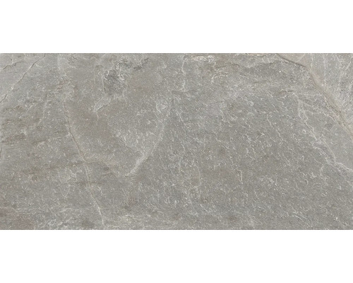 Graue Steinzeugfliese mit natürlicher Textur für den Innen- und Außenbereich