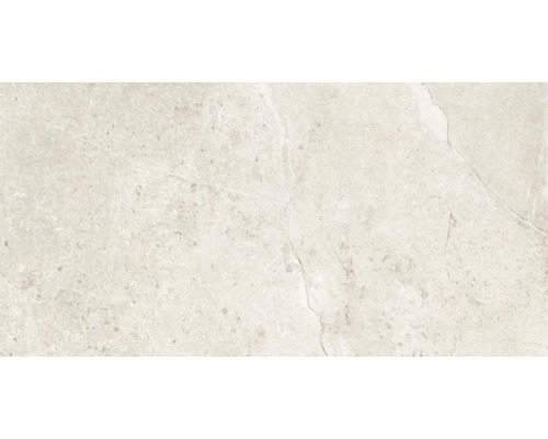 Feinsteinzeug Wand- und Bodenfliese Cool Stone weiß matt rektifiziert 59,8 x 119,8 x 0,9 cm Feinsteinzeug Wand- und Bodenfliese Cool Stone weiß matt rektifiziert 59,8 x 119,8 x 0,9 cm