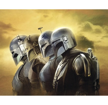 Gemälde von vier Mandalorianern in Rüstung