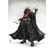 Darth Vader im Samurai-Stil mit Lichtschwert