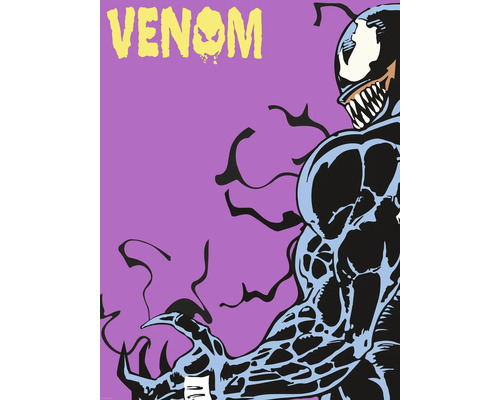 Venom Comic Wandbild