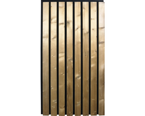 Holzpaneel mit vertikalen Latten für Wandgestaltung