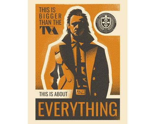 Poster mit der Aufschrift: Dies ist grösser als die TVA. Es geht um ALLES.