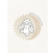 Dessin de Stitch avec l''inscription Move With Love