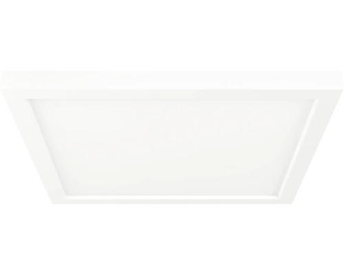 Plafonnier blanc de forme carrée