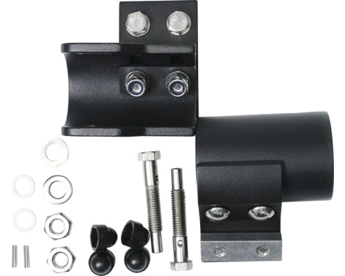 Kit de fixation avec vis, écrous et supports