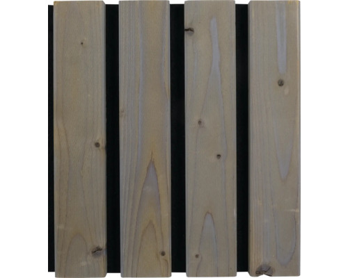 Vier Holzpaneele mit Maserung