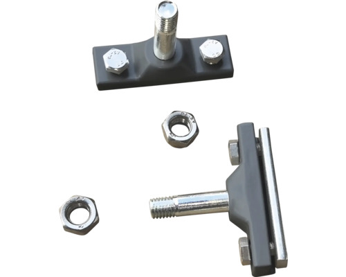 Support de bande de terre avec vis et écrous