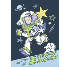 Buzz Lightyear Wandbild mit Sternen und Planeten