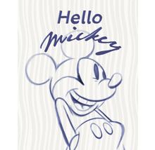 Illustration de Mickey Mouse avec le texte Hello Mickey