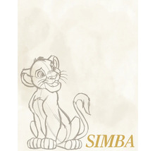 Skizze von Simba, der Löwe