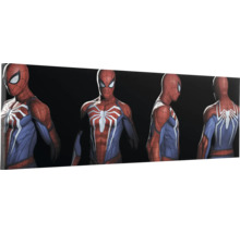 Spider-Man-Leinwand mit Figur in verschiedenen Posen