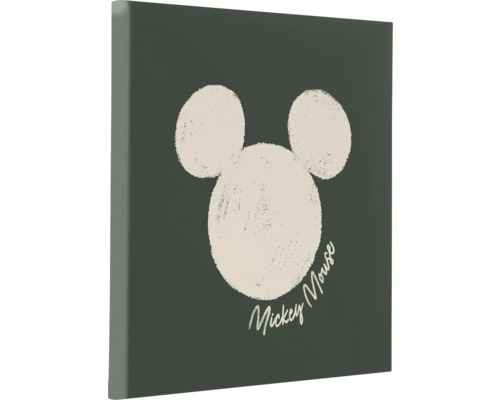 Leinwandbild Disney Mickey Mouse Stamp 40x40 cm Mickey Mouse Wandbild