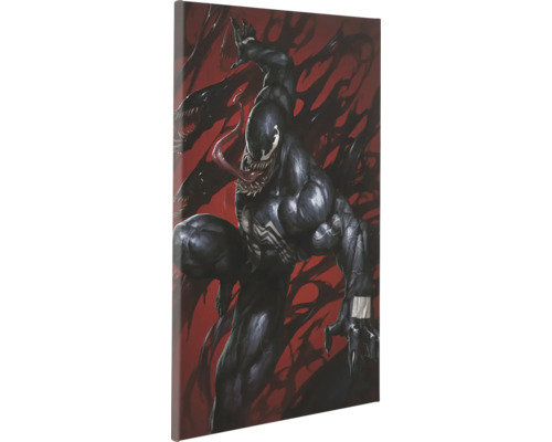 Leinwandbild Marvel Venom Symbiont Red 40x60 cm Leinwanddruck mit Venom Motiv