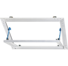 Châssis de fenêtre de toit en aluminium avec mécanisme d'ouverture