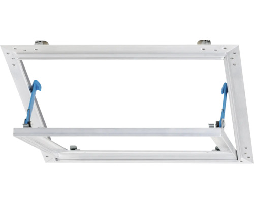 Châssis de fenêtre de toit en aluminium avec mécanisme d'ouverture