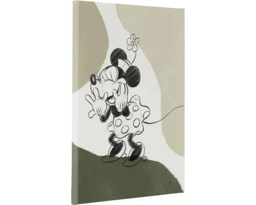 Leinwandbild mit Minnie Maus Motiv