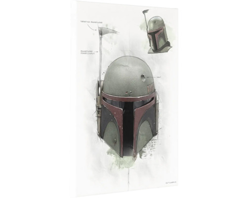 Skizze eines Helms mit Zielbereichsfinder