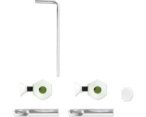 Befestigungsmaterial mit Inbusschlüssel