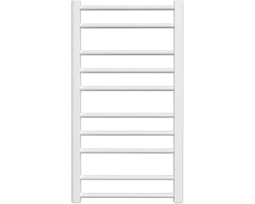 Sèche-serviettes avec plusieurs éléments chauffants horizontaux