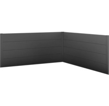 Gartenzaun aus Aluminium