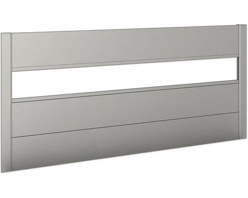 Sichtschutz biohort für Belvedere 1 Stück mit Acryleinsatz Gr.200 quarzgrau-metallic Sichtschutz biohort für Belvedere 1 Stück mit Acryleinsatz Gr.200 quarzgrau-metallic