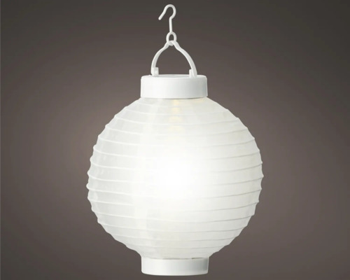 Solarlaterne Lumineo Nylon warmweiß