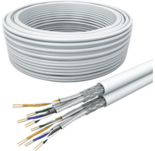 Bobine avec deux câbles de données blindés