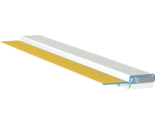 Profilé de bordure de crépi Baumit céramique autocollant avec ruban isolant L = 2400 mm Joint de porte avec bande adhésive
