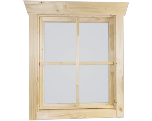 Einzelfenster für Gartenhaus 28 mm SKAN HOLZ Anschlag rechts 57,5x70,5 cm natur Einzelfenster für Gartenhaus 28 mm SKAN HOLZ Anschlag rechts 57,5x70,5 cm natur