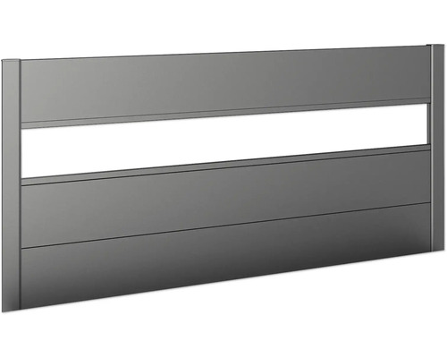 Sichtschutz biohort für Belvedere 1 Stück mit Acryleinsatz Gr.200 dunkelgrau-metallic Sichtschutz biohort für Belvedere 1 Stück mit Acryleinsatz Gr.200 dunkelgrau-metallic
