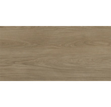 Carrelage aspect bois avec rainures horizontales