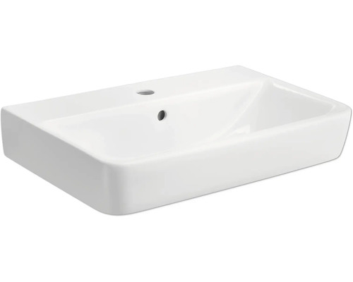 Lavabo standard GEBERIT Renova Compact 600 x 370 mm blanc brillant 226160000