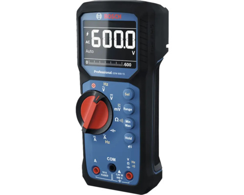 Multimètre numérique Bosch pour mesurer la tension, le courant et la résistance