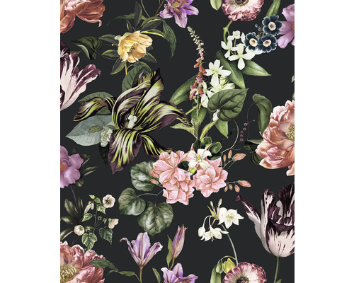Blumentapete mit floralem Muster