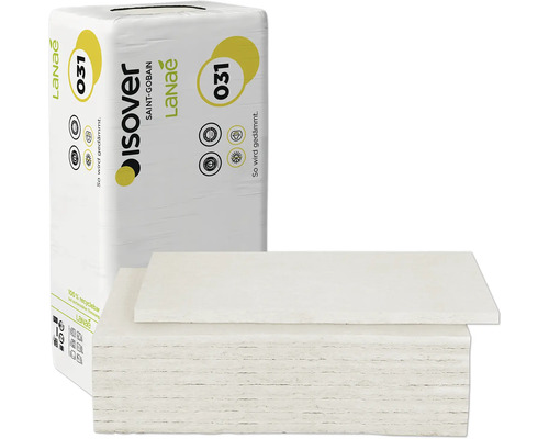 Panneau d'assainissement Isover Integra SP-031 pour une isolation thermique et phonique des toits inclinés (à l'extérieur) 1250 mm x 625 mm x 40 mm Panneau d'assainissement Isover Integra SP-031 pour une isolation thermique et phonique des toits inclinés (à l'extérieur) 1250 mm x 625 mm x 40 mm