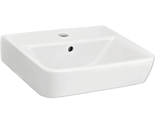 GEBERIT Handwaschbecken Renova Plan 450 x 340 mm weiß glänzend 501.624.00.1