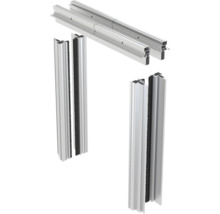 Kit de cadre de porte en aluminium avec joints